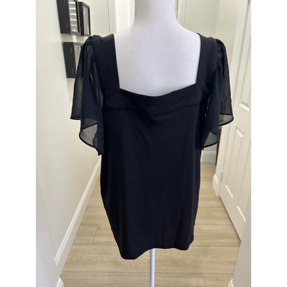 Calvin Klein Square-Cut Blouse – Pre-Loved size large - Picture 5 of 6
